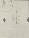 Autograph letter signed to Horace Hall, 26 May 1820