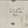 Autograph letter signed to Horace Hall, 26 May 1820