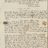 Autograph letter unsigned to Mary Wollstonecraft Shelley, 13 June 1820 ...