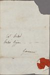 Autograph letter signed to Lord Byron, 18 July 1820