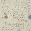 Autograph letter signed to Richard Belgrave Hoppner, 20 July 1820
