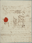 Autograph letter signed to Richard Belgrave Hoppner, 20 July 1820