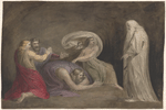 The Witch of Endor Raising the Spirit of Samuel
