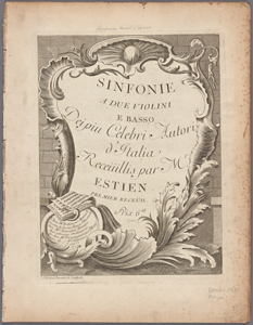 Sinfonie a due violini e basso