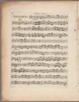 Sinfonie a due violini e basso