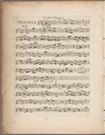 Sinfonie a due violini e basso