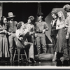 David Carradine (sitting on stool) and company in the stage production The Ballad of Johnny Pot