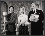 Keith Baxter, Jennifer Hilary, and Robert Reed in the stage production Avanti!