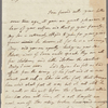Autograph letter signed to Mary Morison Duff, 15 April 1799