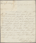 Autograph letter signed to a publisher, 13 July 1809