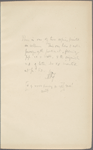 Autograph letter signed to Fanny Brawne, ?28 February 1820 (tipped in 1878 edition of Keats's letters)