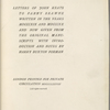 Autograph letter signed to Fanny Brawne, ?28 February 1820 (tipped in 1878 edition of Keats's letters)