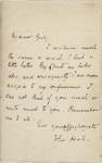 Autograph letter signed to Fanny Brawne, ?28 February 1820 (tipped in 1878 edition of Keats's letters)