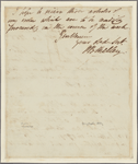 Autograph letter signed to Lackington & Co., 26 September 1815