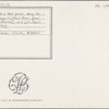 Autograph note, third person, to William Hone, 20 February 1817
