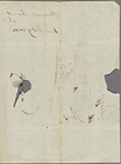 Autograph letter signed to Galignani, 28 April 1820