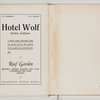 Hotel Wolf Stockton, California...