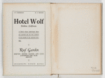 Hotel Wolf Stockton, California...