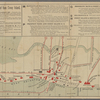 Taunton's map of Coney Island with routes there and back by boat and rail