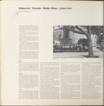 Ridgewood, Glendale, Middle Village, Liberty Park.
