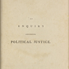 Holograph annotations in a copy of Godwin's Political Justice