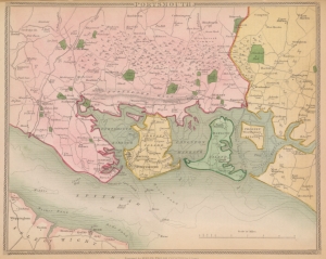 The English counties delineated