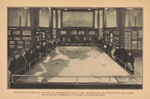 New York City's exhibit at the Panama-Pacific International Exposition, San Francisco, 1915.