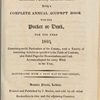 Holograph entries in Baxter's Sussex Pocket Book for 1810