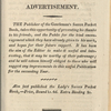 Holograph entries in Baxter's Sussex Pocket Book for 1810