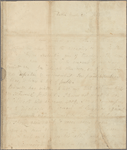 Autograph letter signed to John Williams, 21 March 1813