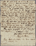 Autograph letter signed to Dr. Thomas Hume, 17 February 1820