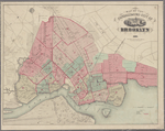 Map of the consolidated city of Brooklyn