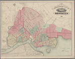 Map of the consolidated city of Brooklyn