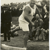 A.A.U. track meet at Pershing Field, N.J., 8/26/22: P.J. McDonald, N.Y.A.C. winner, 16 pound shot, 56 ft. 11½ in. and winner, 56 pound throw, 36 ft. 1½ in.