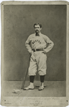 A. J. Leonard, left field, 1874.