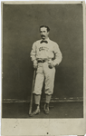Weston Fisler, 1st base, 1874.