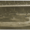General view of 4th game at Polo Grounds, Giants at bat.