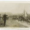 Denmark's king salutes the Stars and Stripes.