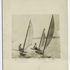 Gravesend Bay, L.I., American Canoe cup defender, wins first match. Leo Friede, America, on left, defeating Ralph Britton, Canada.