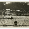 Henley Regatta, second day, 6/7/XC : W.M. Hoover (America) winning his heat against R.J.C. Tweed for the Diamond Sculls.