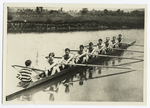 Able-bodied westerners, University of California, crew of six-footers all set for intercollegiate races.