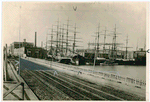 Loading tea at Boston for shipment to India.