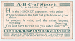 H is the HOCKEY exponent, who grins ...