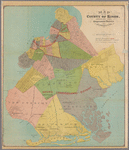 Map of the county of Kings, showing the Congressional districts, October 1869