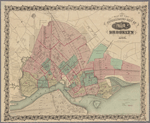 Map of the consolidated city of Brooklyn