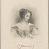 Engraved portrait of Teresa Guiccioli