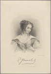 Engraved portrait of Teresa Guiccioli