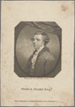 Engraved portrait of Prince Hoare