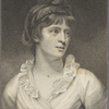 Engraved portrait of Amelia Opie