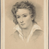 Percy Bysshe Shelley, from the original picture by Clint